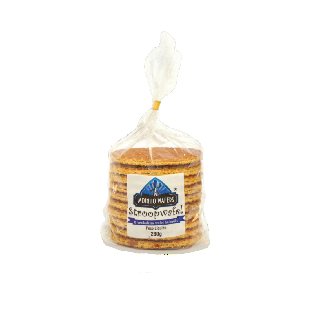 Moinho wafer   stroopwafel   pacote   280g