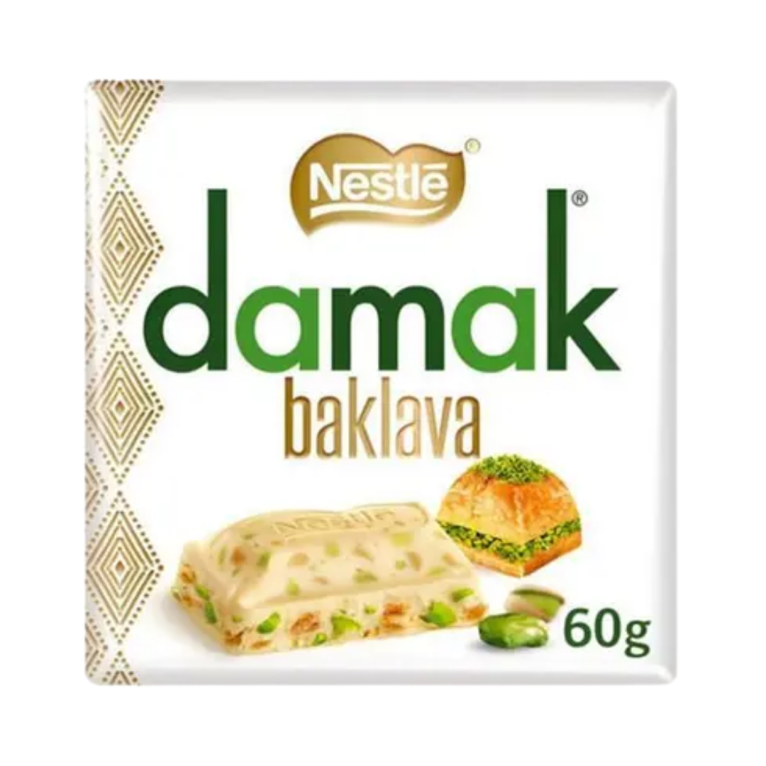  imp    chocolate nestle   60g   damak bklava square