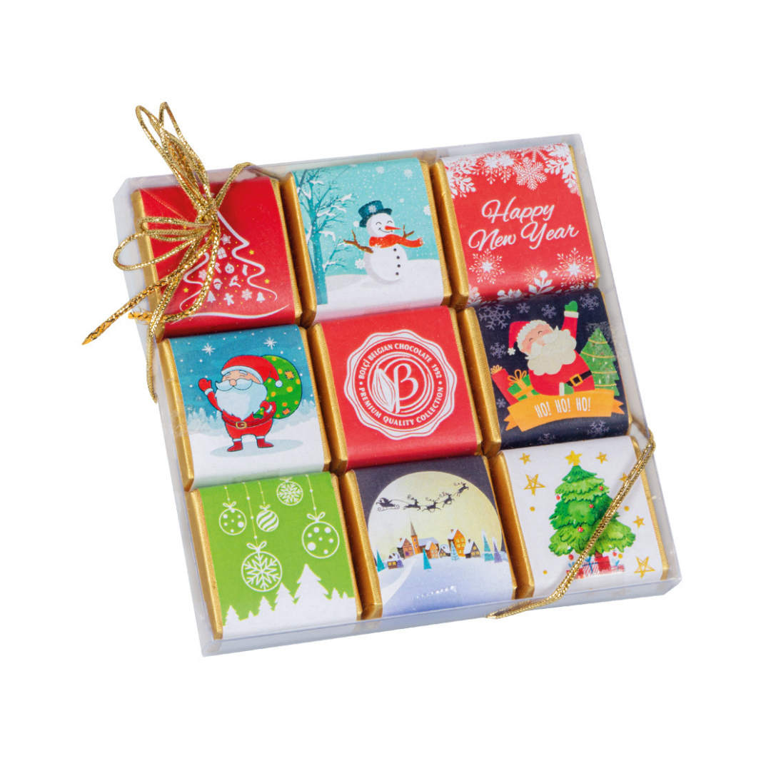 Chocolate bolci   144g   christmas tiles   chocolate sortidos  2 