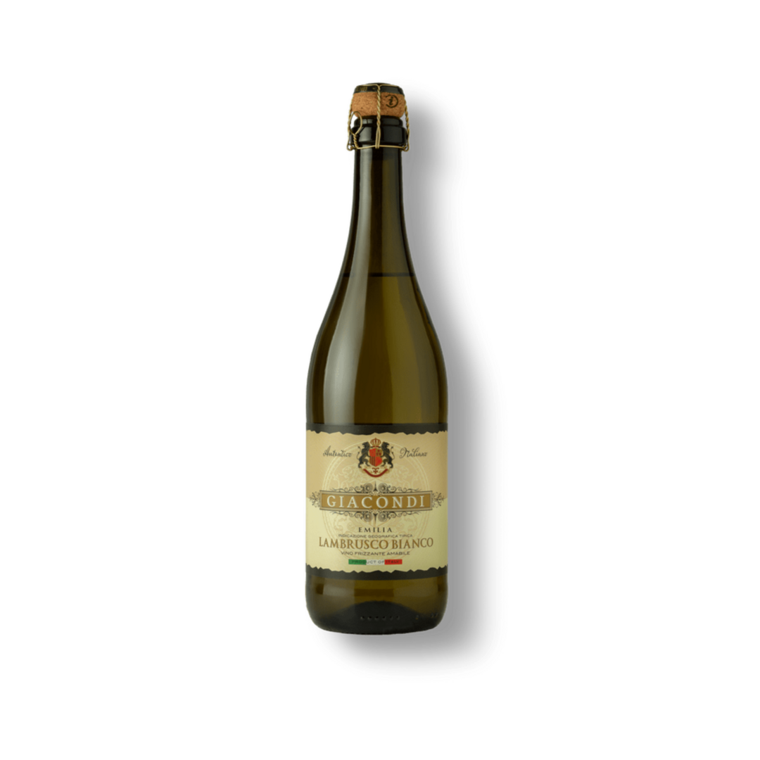 Giacondi   lambrusco bianco   frisante de mesa branco suave   750ml