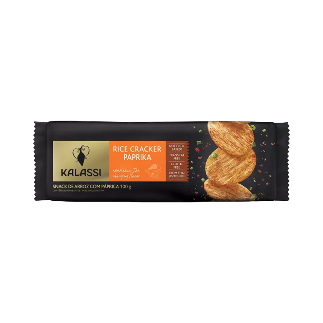 Kalassi   paprica   lanche de arroz com paprica   100g