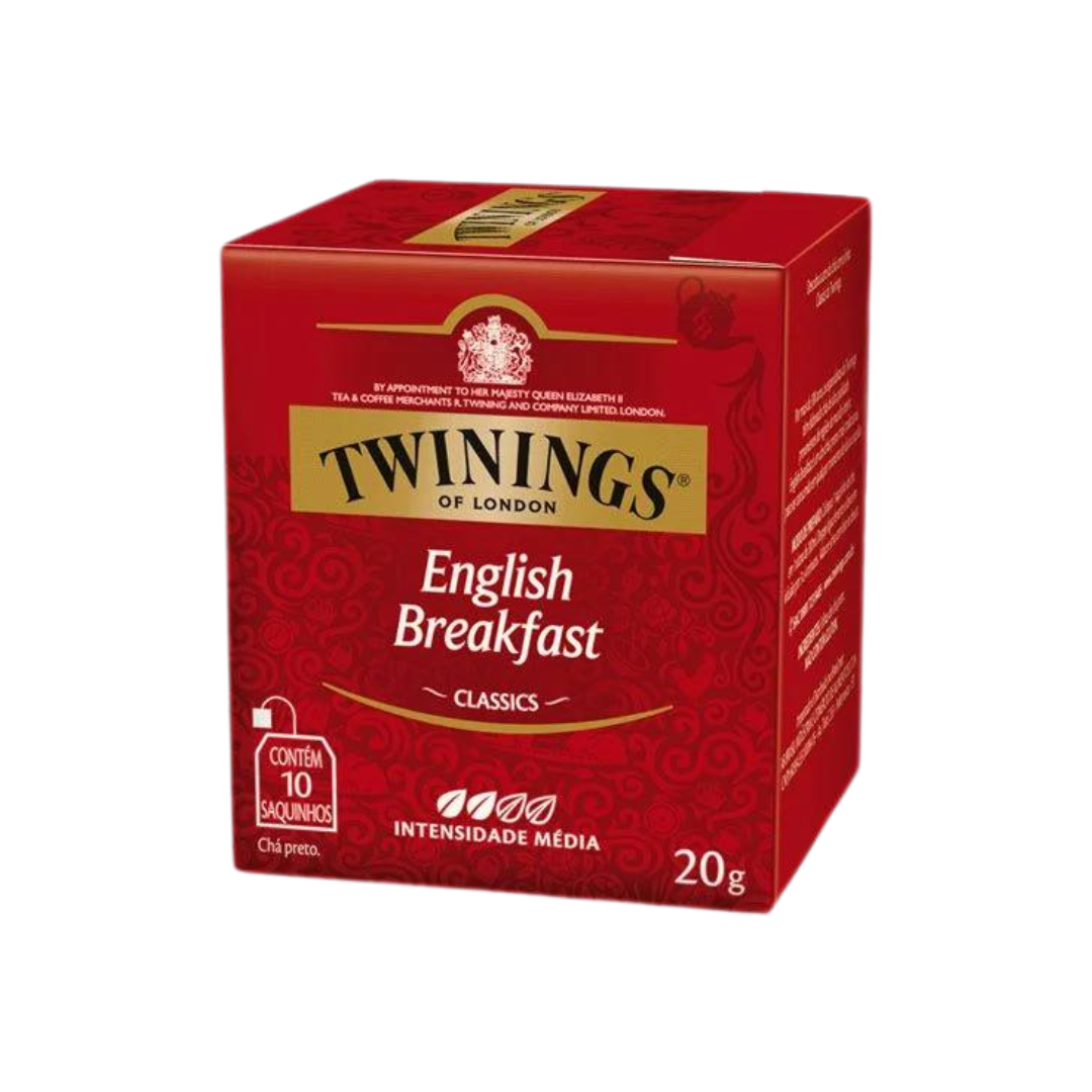 Cha twinings   20g   english breakfast   preto