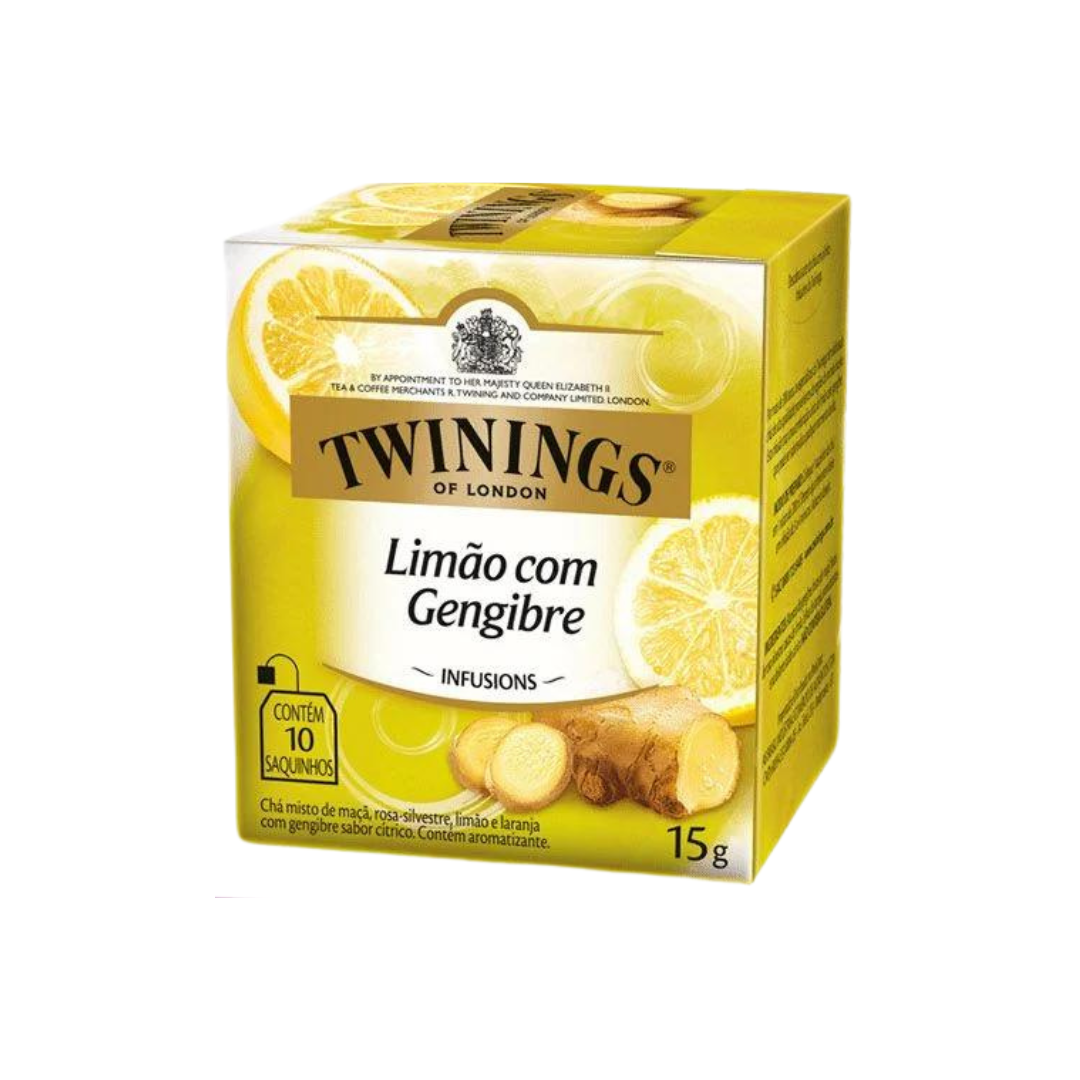 Cha twinings   15g   limao e gengibre   misto