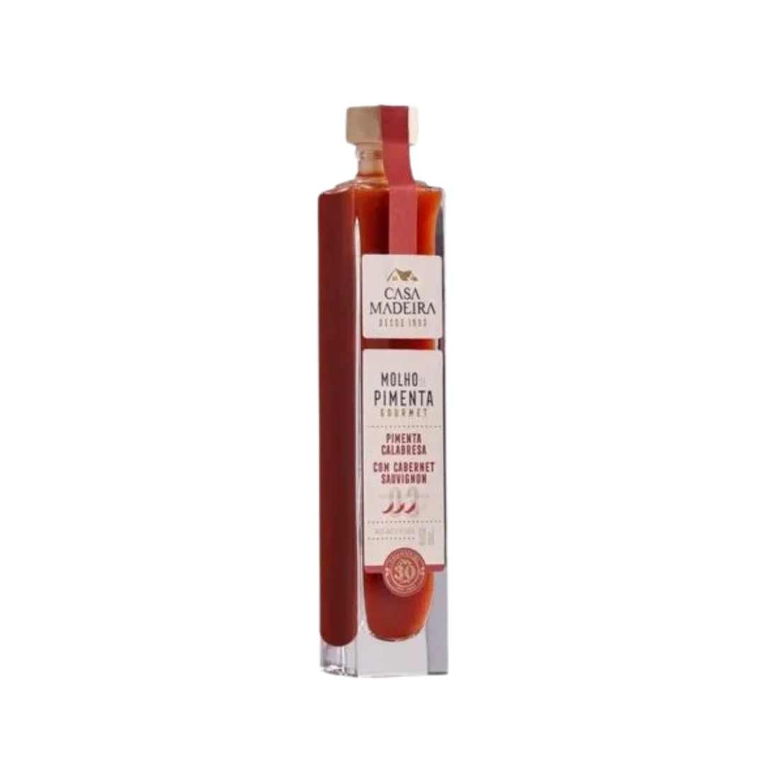 Casa madeira   molho de pimenta calabresa com cabernet sauvignon   50ml