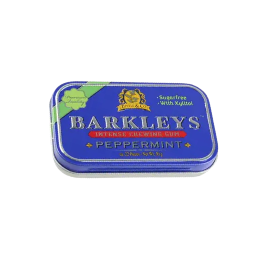 Barkleys   gum peppermint   goma de mascar sabor hortela pimenta   30g