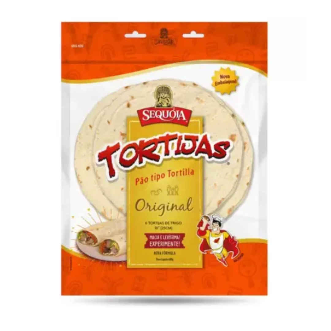 Sequoia   480g   tortijas original