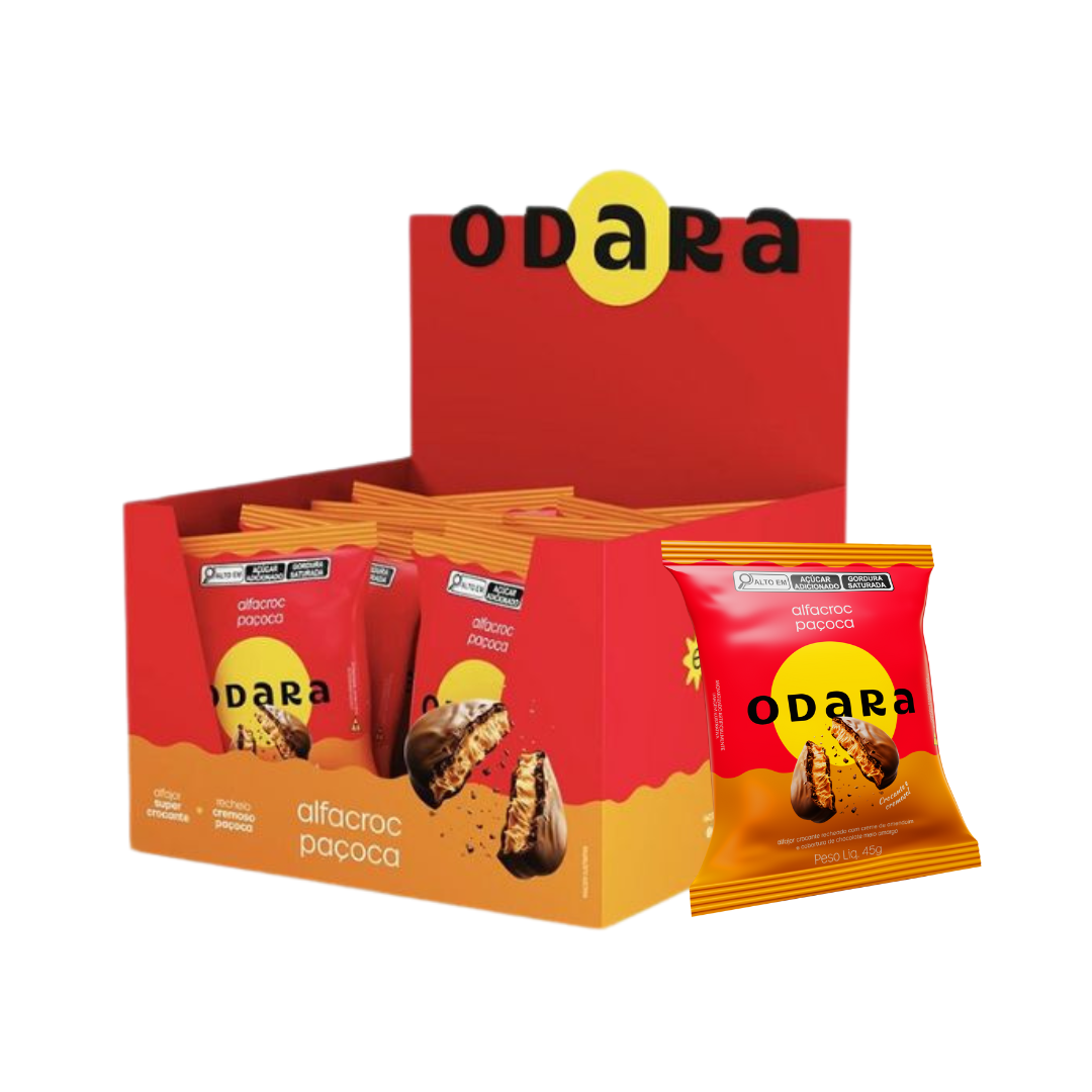 Odara   alfacroc pacoca   dp 12 un x 45g