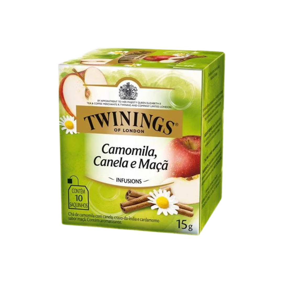 Cha twinings   15g   camomila  canela e maca   misto