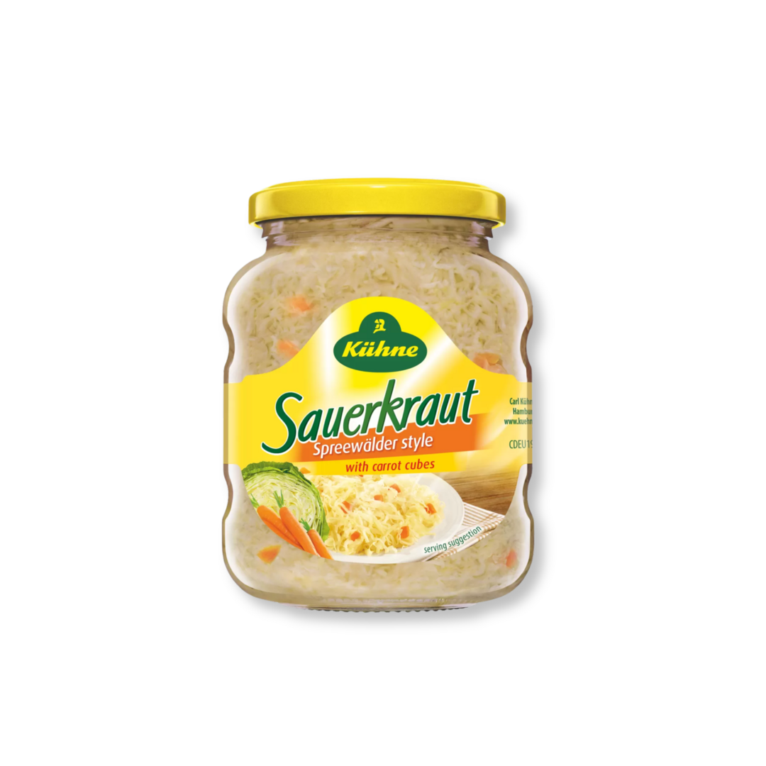 Kuhne   chucrute   chucrute com cenoura   350g