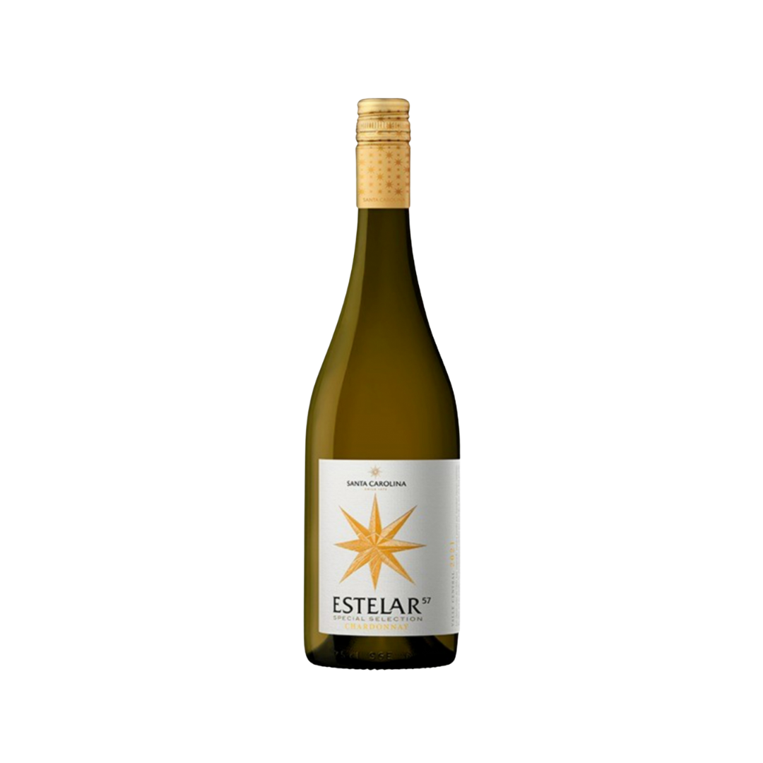 Vinho santa carolina   750ml   estelar 57   chardonnay   vinho tinto