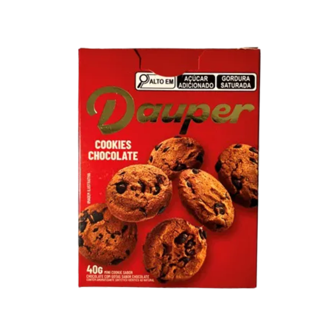 Cookies dauper   40g   mini cookies de chocolate