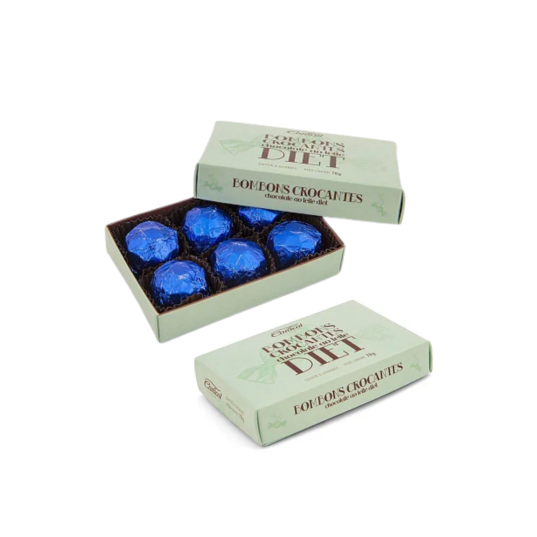 Chocolate caracol   78g   bombons diet
